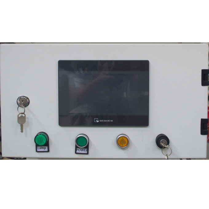 Hierro de la prensa del vapor del ISO 9001 para la ropa PLC 1 de la pantalla táctil de 220 voltios