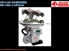 Máquina de prensado de puños de camisa de cuello lavandería trabajo de lavandería fábrica