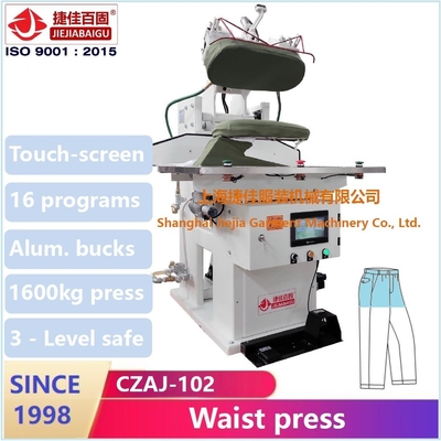 Máquina de prensado de pantalones de gama completa con pantalla táctil PLC con Mitsubishi Fast High Pressure