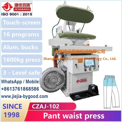 CZAJ-102 Máquina de prensado de pantalones de alta presión para la industria textil