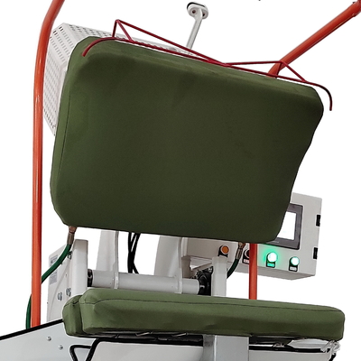 máquina automática de la prensa del paño 220V solapa vertical de la prensa de 1500 vatios