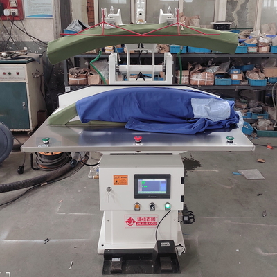 Bomba de vacío industrial automática de la máquina de la prensa del pantalón del vapor de la plancha de la ropa