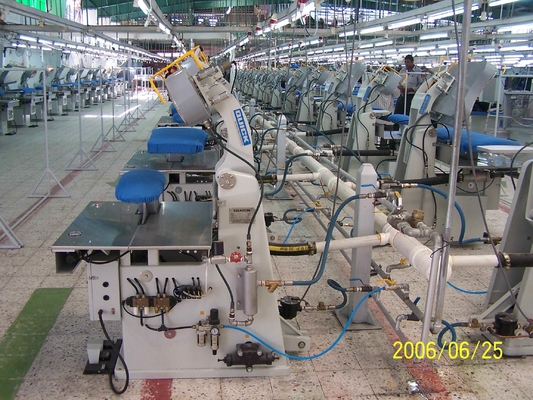 Control del PLC de la prensa de planchar LED del pantalón del vapor que plancha para la prensa doble del vapor de la cintura
