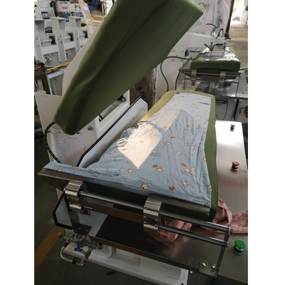 Prensa durmiente de Legger de los pantalones del cilindro dual de la prensa de planchar de los pantalones del estiramiento de la cintura