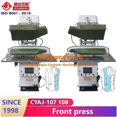 prensa comercial del vapor 220V para la ropa Front Press vertical