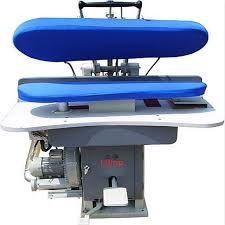 La prensa de planchar de la ropa 0.75KW Scissor el PLC automático cercano del LED